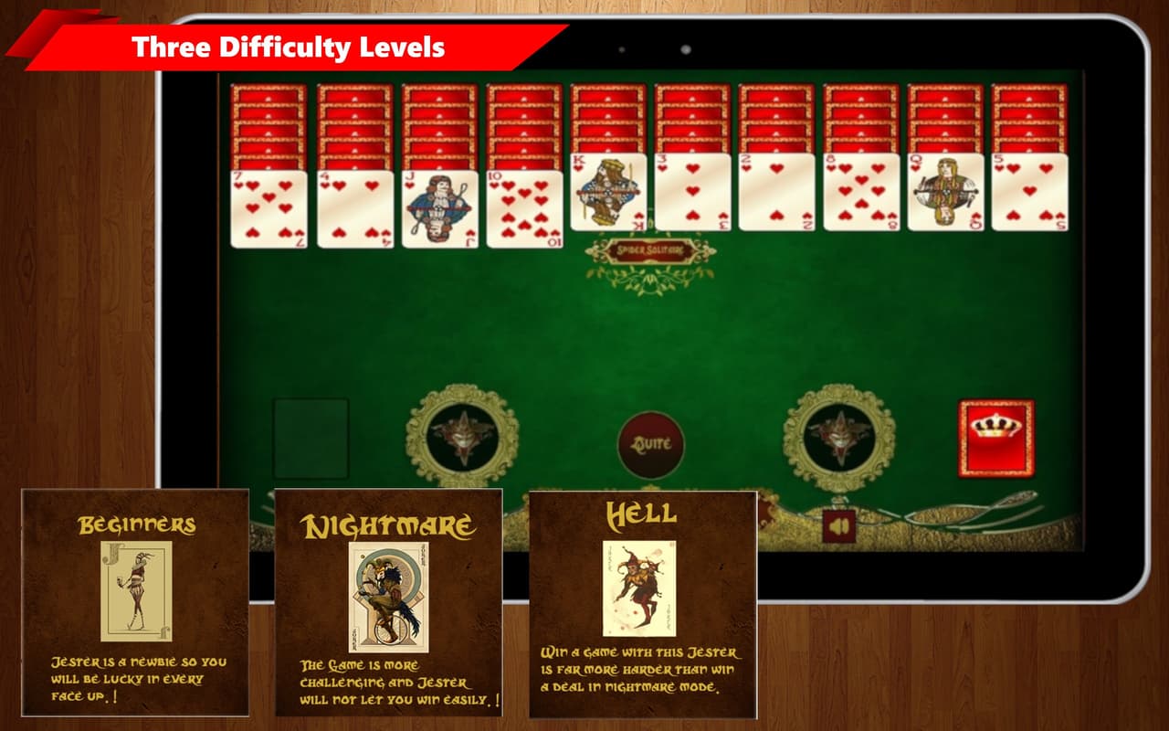 Spider Solitaire Craze screenshot 5
