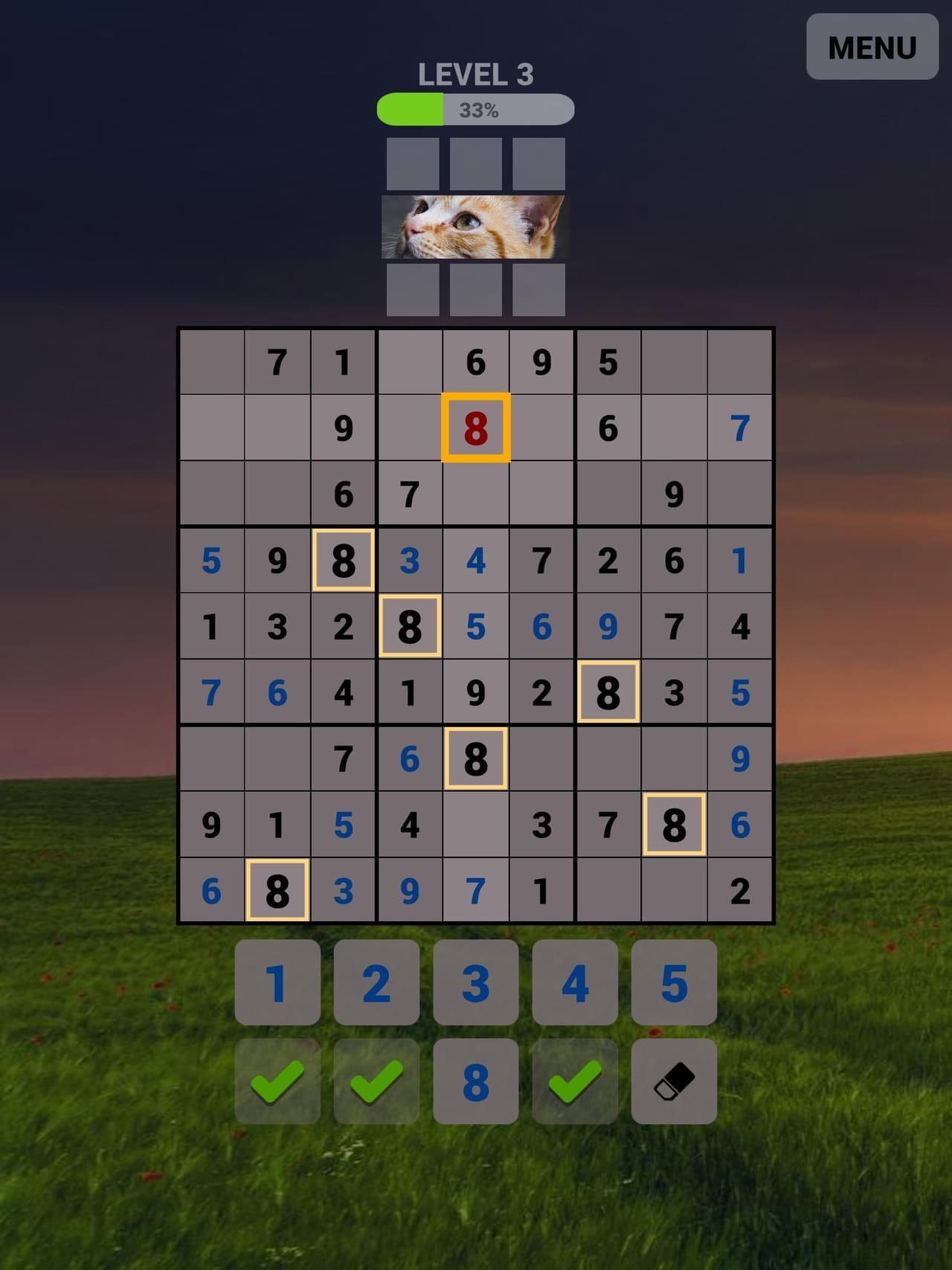 Sudoku Cats