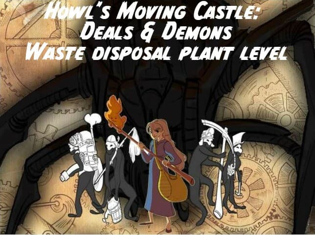 HowlsMovingCastle:Deals&Demons_WasteDisposalPlant screenshot 2