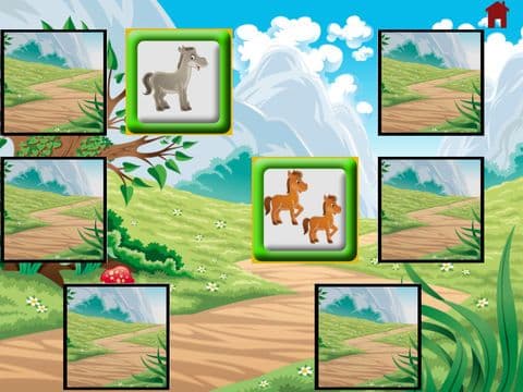 matching game for babies and children