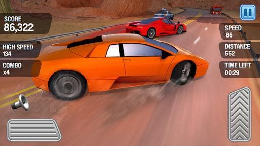 Traffic Racing - How fast can you drive? screenshot 4