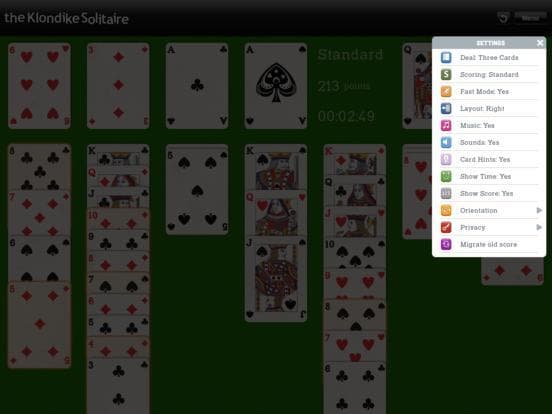 The Klondike Solitaire screenshot 3