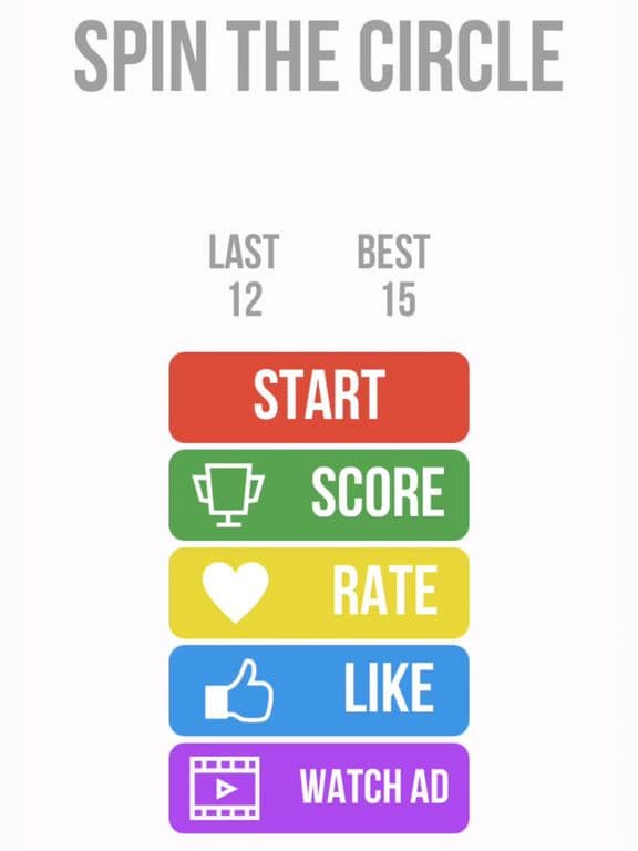 Spin The Circle - Mobile Edition screenshot 2