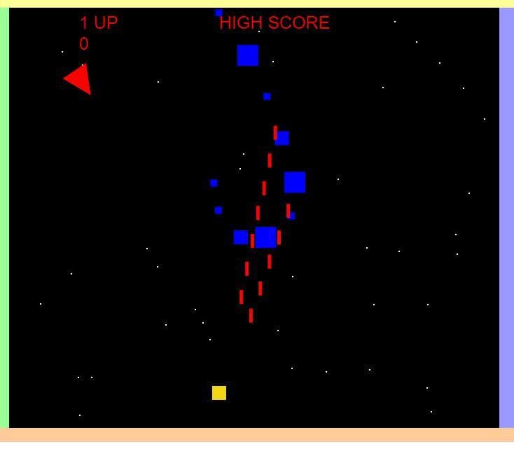 galaga type Test game