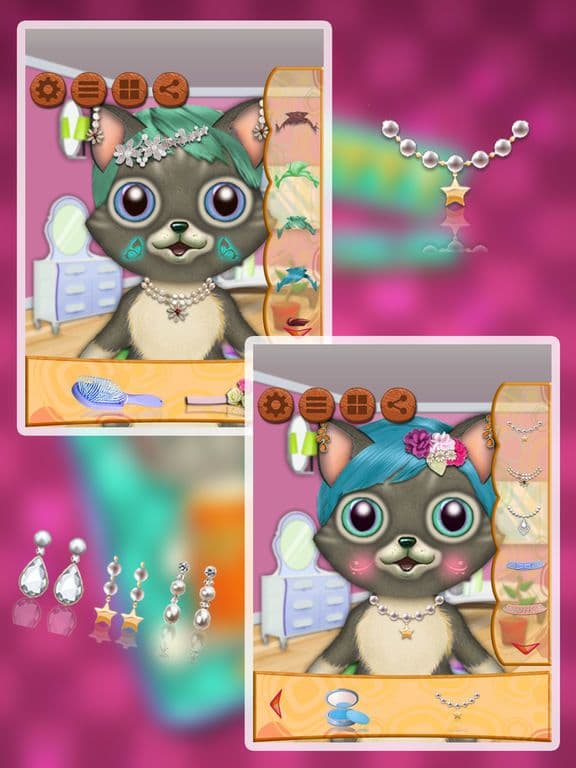 Cat Kitty Makeup Salon screenshot 2