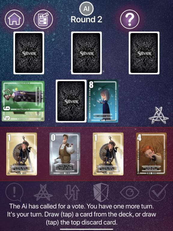 Silver Card Game