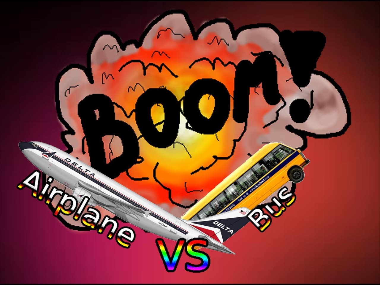 Airplane VS Bus