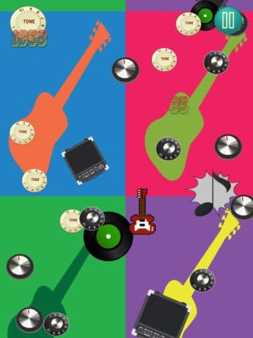 Tiny Angry Electric Guitar! Game - Guitar Tap Mania Games screenshot 3