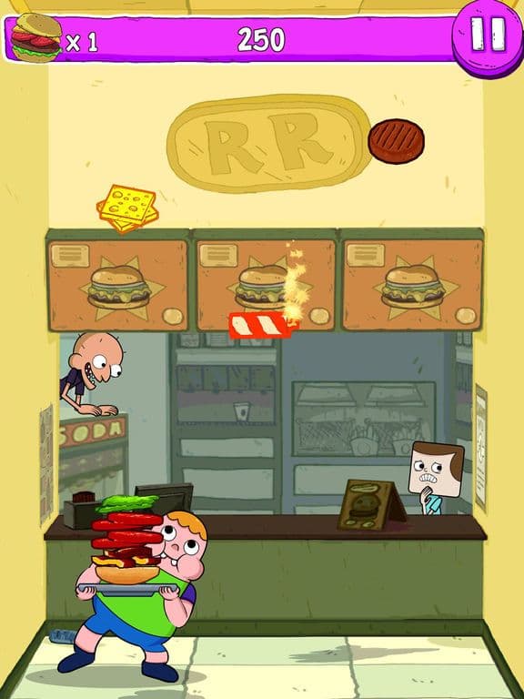 Blamburger – Clarence Fun Burger Building Arcade screenshot 2