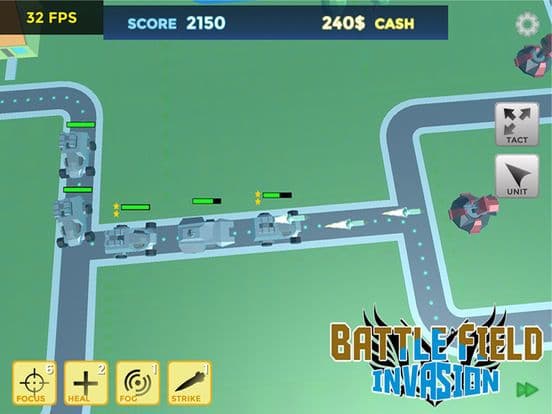 BATTLE FIELD INVASION - FREE 3D WAR STRATEGY GAME screenshot 4