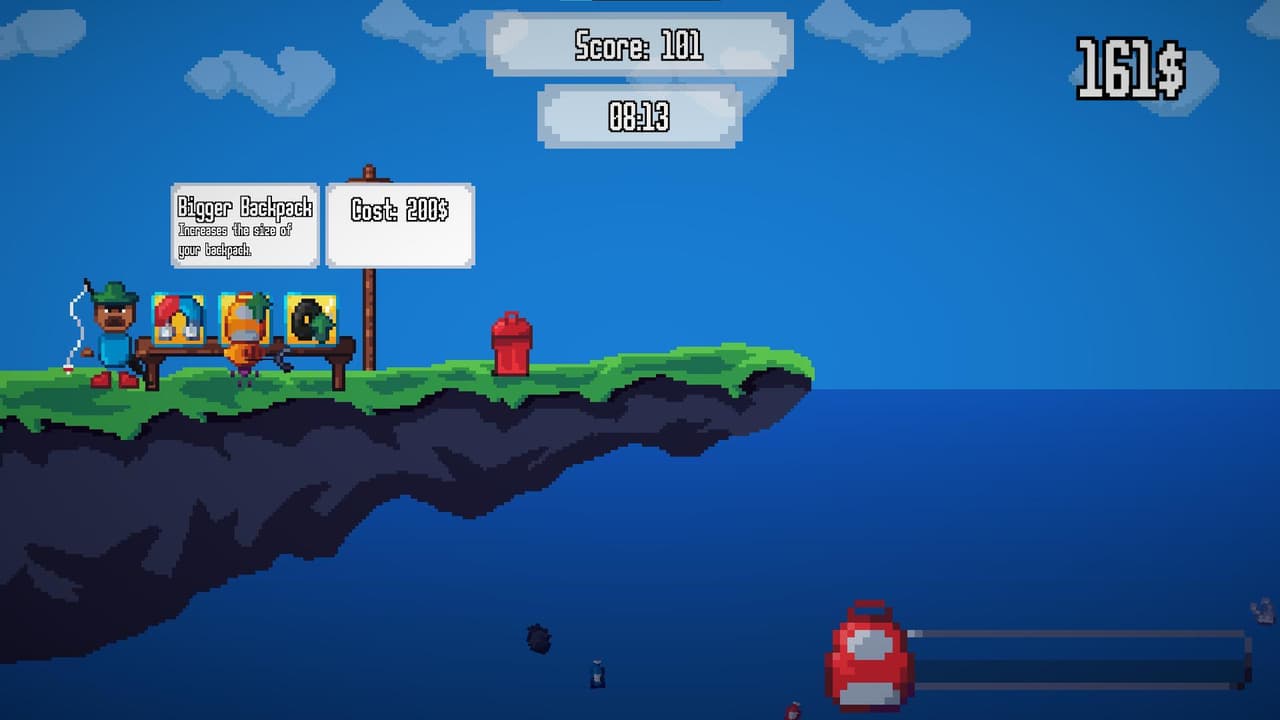 Clean the sea, but not for free screenshot 3