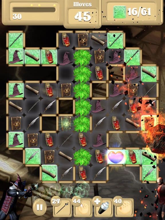 Wizard Vs Zombie - Match 3