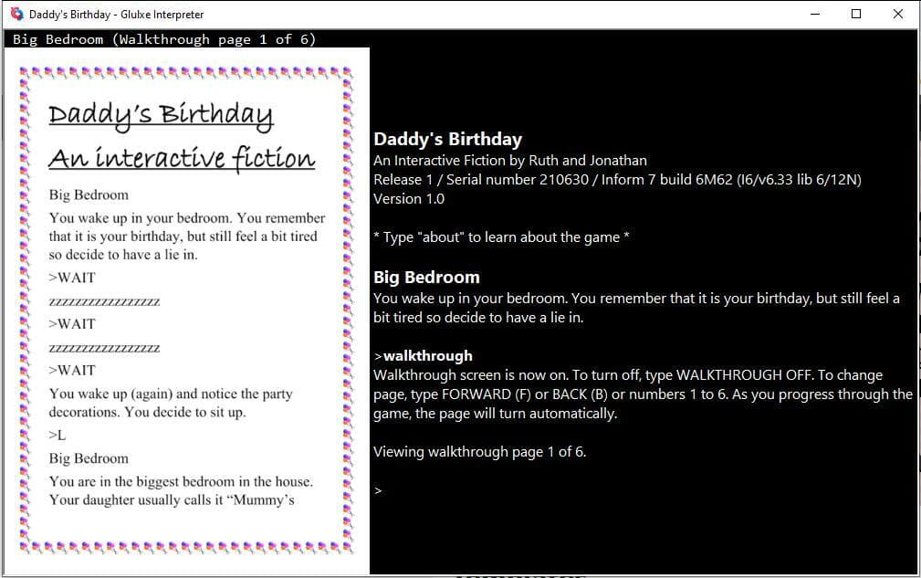Daddys Birthday