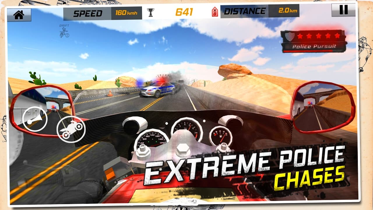 Traffic Rider: Highway Race screenshot 4