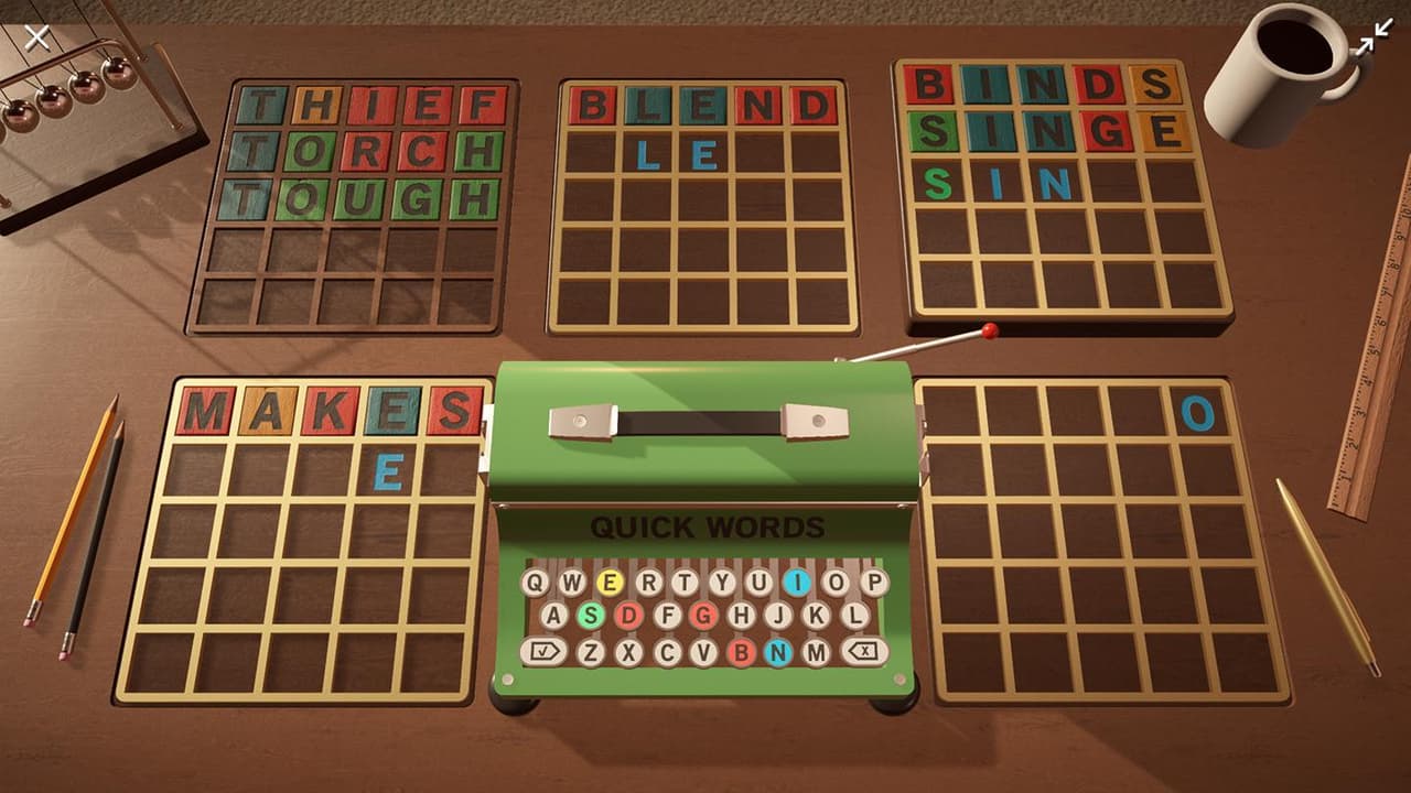 QUICK WORDS (itch) screenshot 2