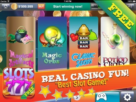 Free Slots Wizards screenshot 2