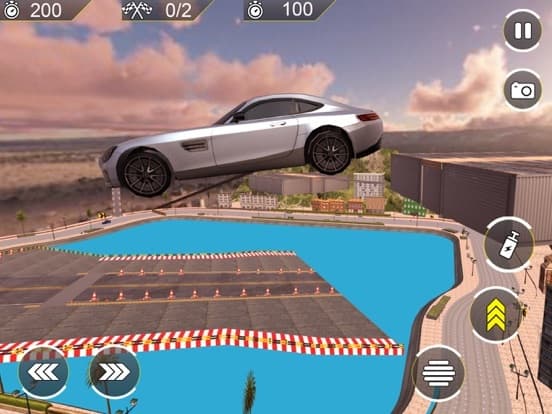 Mega Ramp Stunt Car Racing 18 screenshot 3