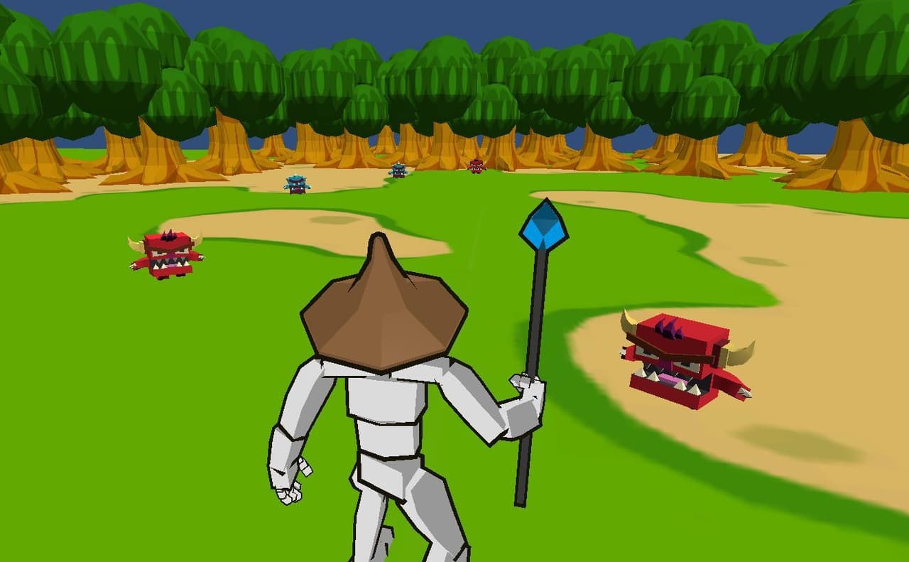 The Two-Button Mage