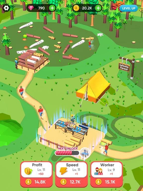 Idle Lumber Mill screenshot 6