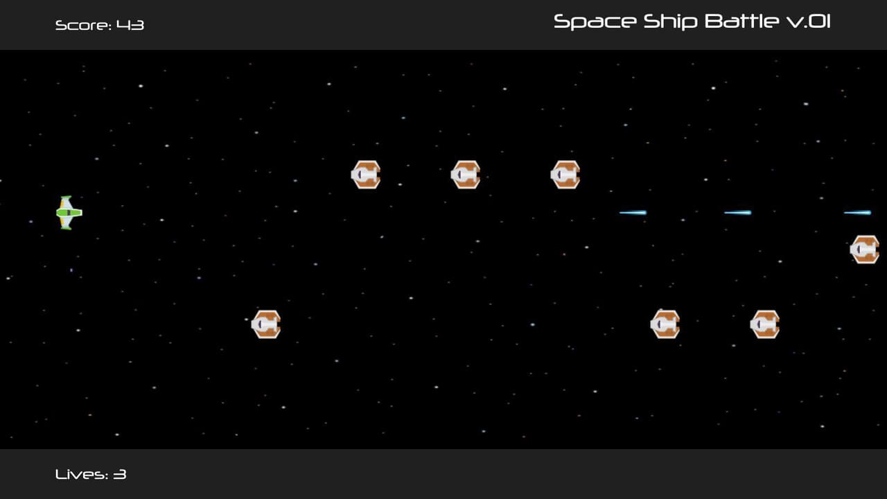 Space Ship Battle v.01 screenshot 4