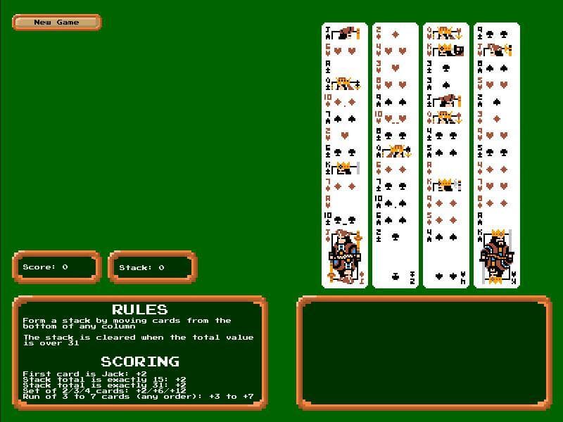 Cribbage Solitaire screenshot 2