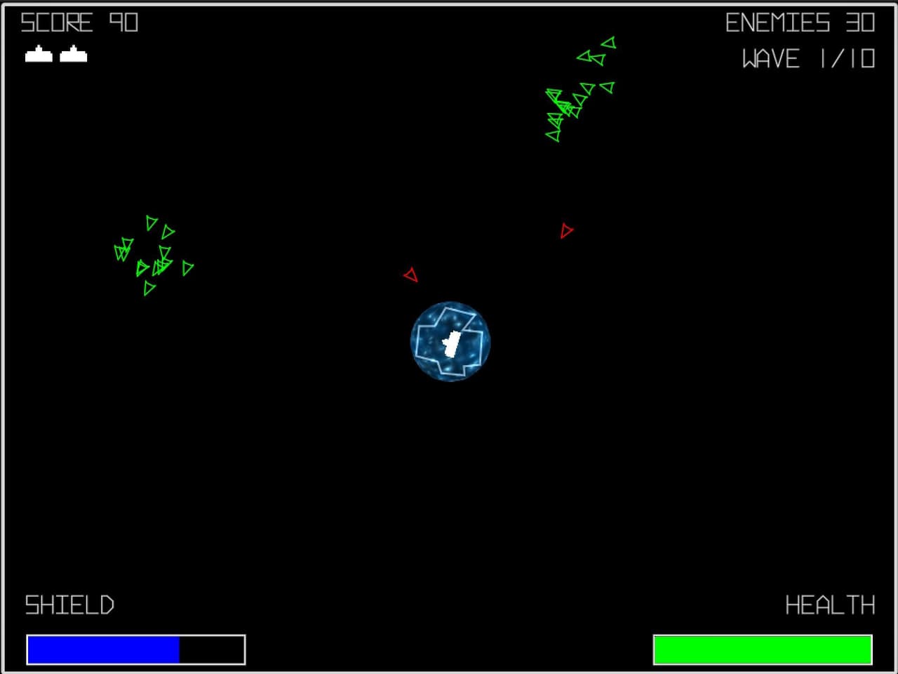 Its a Flocking Retro Invasion! screenshot 3