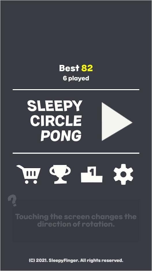Sleepy Circle Pong screenshot 2