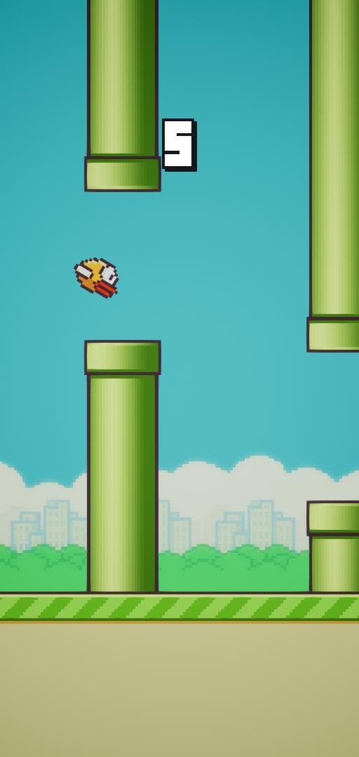 Flappy Bird (clone) (Rob Meade) screenshot 4