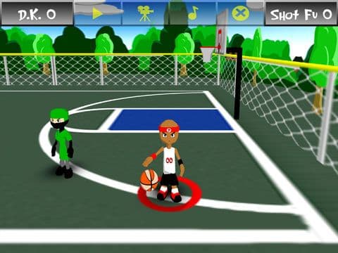 Funky Hoops Basketball
