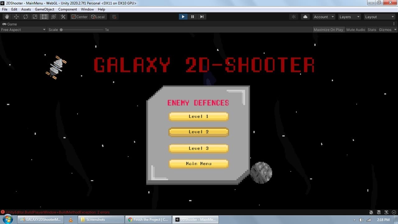 GALAXY 2D-Shooter screenshot 3