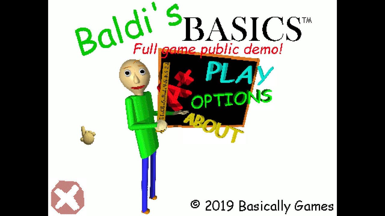 Baldis Basics Full Game Early Demo screenshot 2