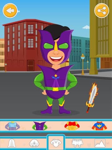 Super Hero Dress up Game Free screenshot 5