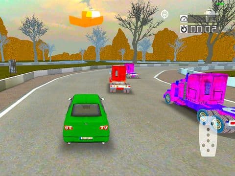 The Chase Racing: Realistic 3D lorry and Car driver racing game screenshot 2