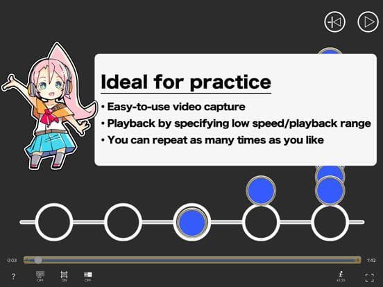 Sound game training screenshot 2