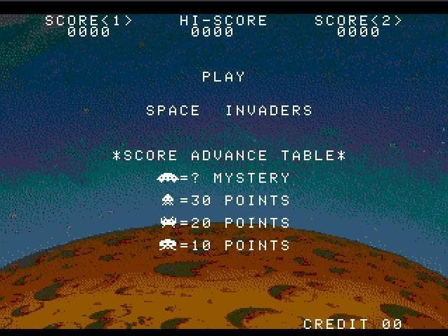 Space Invaders (for Megadrive/Sega Genesis)