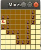 Minesweeper in Java screenshot 3