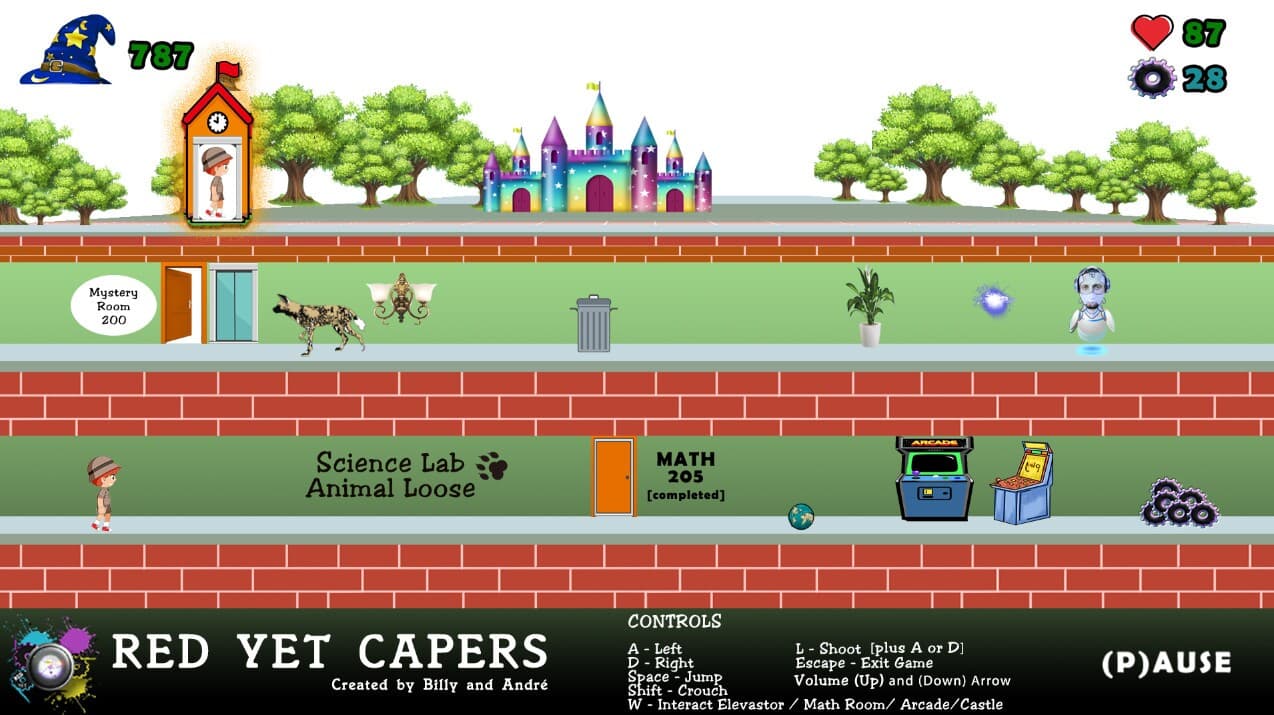 Red Yet Capers: Math vs Mayhem screenshot 2