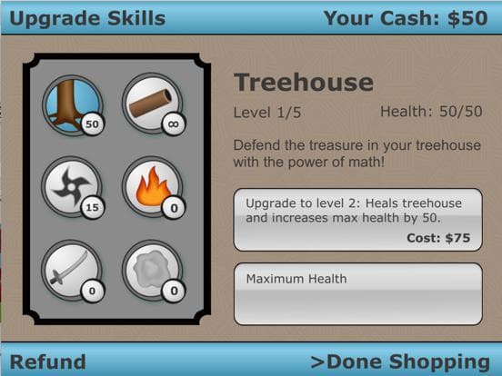 Math Ninja HD screenshot 5