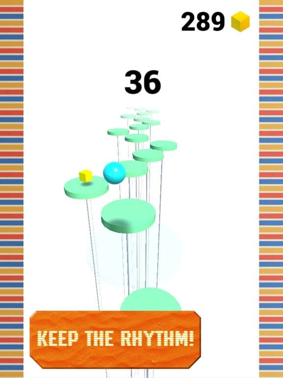 Jump Ball Over Ground screenshot 2