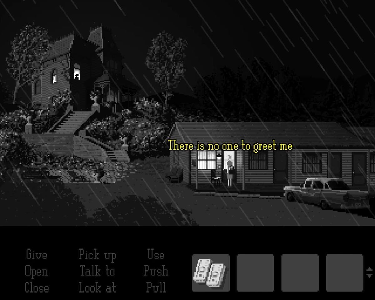 Alfred Hitchcocks Psycho Adventure Game screenshot 2