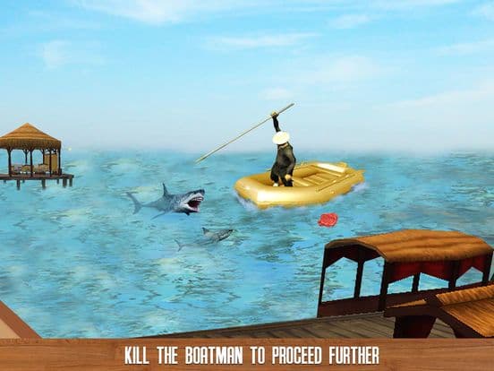Furious Shark Revolution: Play this Shark Life Simulator to feed and hunt screenshot 3