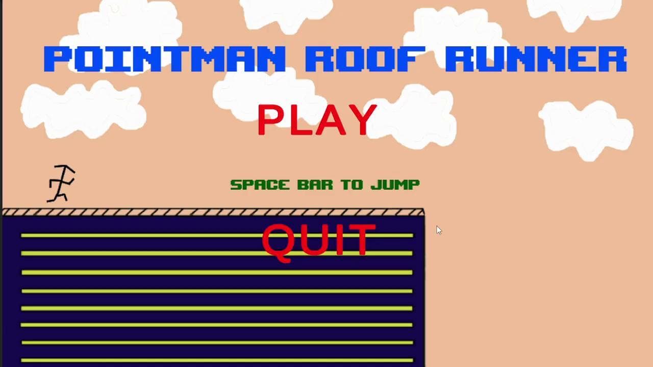 Pointman Roof Runner screenshot 2