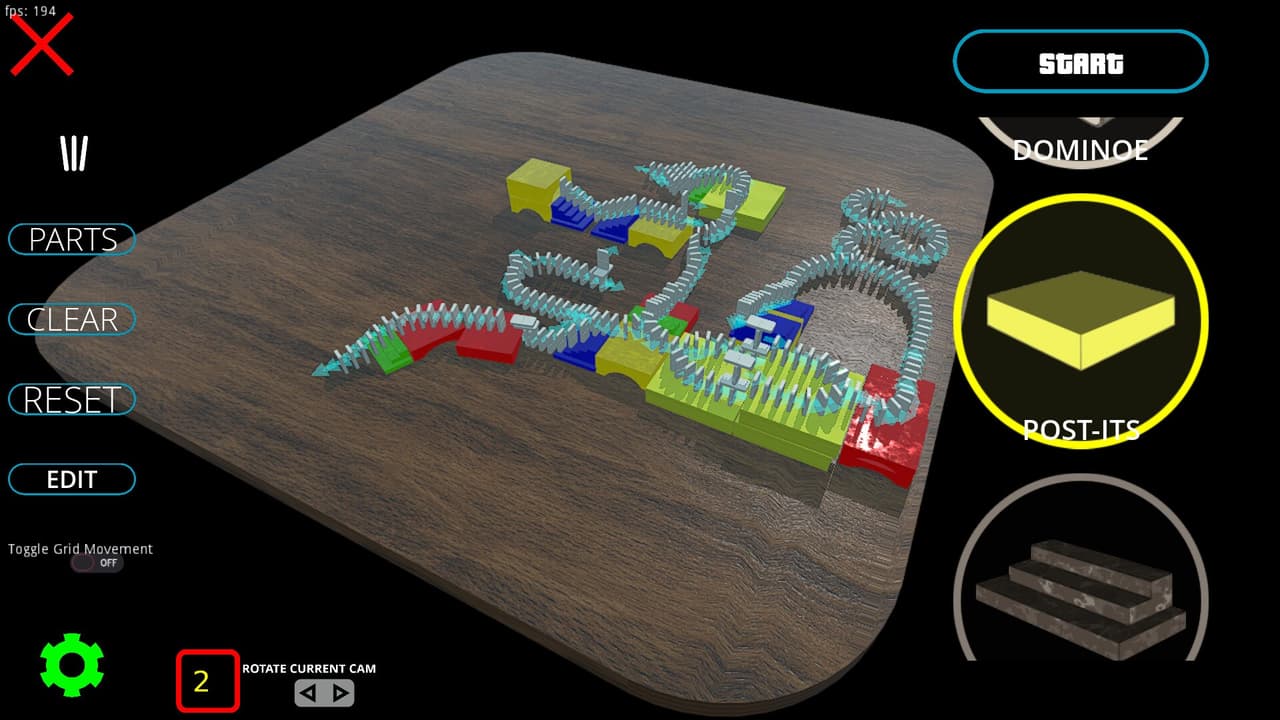 Dominoes3D Simulator screenshot 5