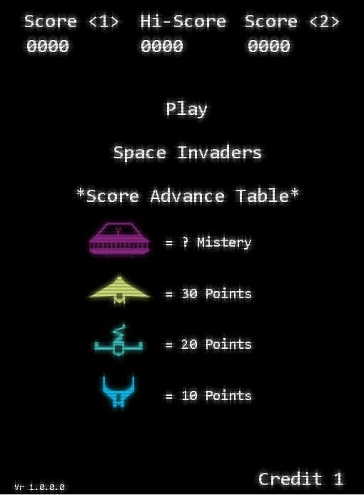 Space Invaders (itch) (Juako) screenshot 2