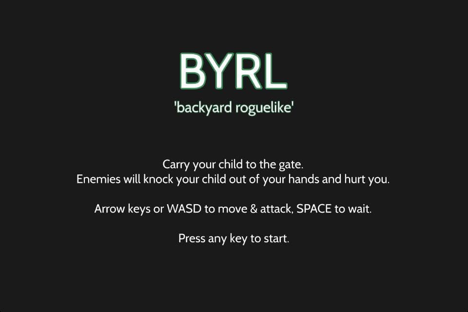 BYRL - backyard roguelike screenshot 2