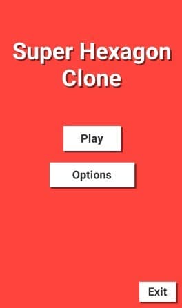 Super Hexagon Clone (JankoMakes) screenshot 2