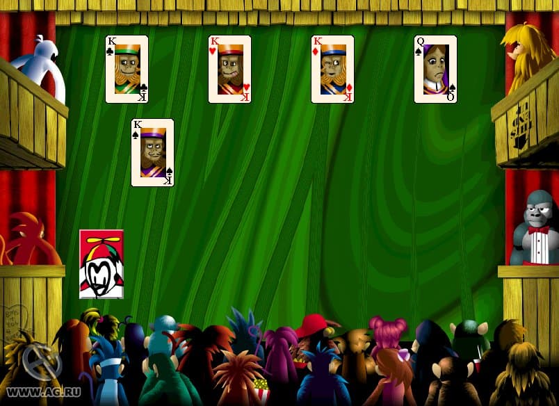 Burning Monkey Solitaire 2: Monty Zumas Revenge screenshot 2