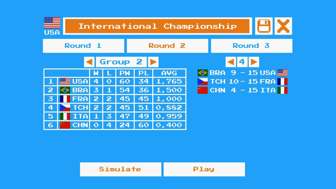 80s Volleyball screenshot 3