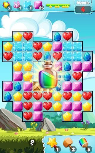 Jewels Gems Quest - Match 3 Game screenshot 2