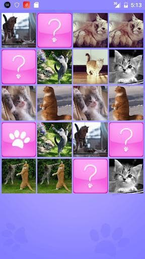 CUTE CATS Memory matching Game screenshot 6